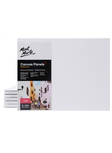 Toiles sur châssis Mont Marte pour la peinture, 2 panneaux de toile de 20,3 x 25,4 cm pour la peinture - Product Image 3