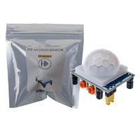 Module détecteur de mouvement infrarouge pyroélectrique PIR HC-SR501 HCSR501 réglable, carte PCB bleue