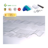 China Tejas Para Techo Poli carbonato Tr5 für vielfältiges Polycarbonat dach