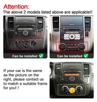 LEHX Radio mobil 14 Auto, pemutar DVD Mobil Kepala Unit Tesla Auto Radio mobil Stereo GPS 2004-2013 untuk Nissan Tiida C11