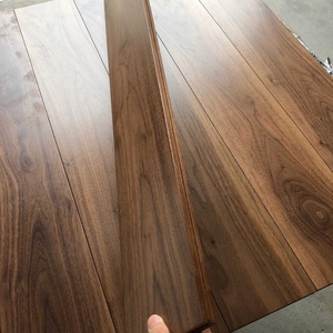 AB 등급 고급스러운 자연 부드러운 아메리칸 블랙 호두 단단한 나무 바닥 - Product Image 4