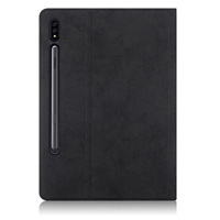 Casing Tablet Kulit PU Lembut TPU Penjualan TERBAIK UNTUK Samsung Galaxy Tab S7 Plus FE 12.4 Inci 2020/2021 SM-T970/T975/T736