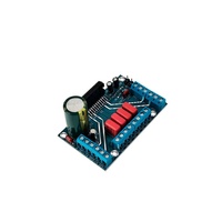 Papan Penguat Daya Audio DC 12V TDA7388 Empat Saluran 4X41W Amp Mobil PC