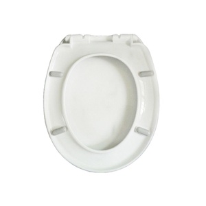 One Button Quick Release Square Modern Soft Close PP Metal Hinge <strong>Toilet</strong> <strong>Seat</strong> - Product Image 1