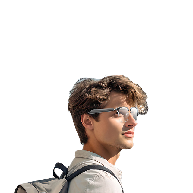 Multi-Functional Smart Audio Translation Glasses for Business Meetings Driving Music & Cycling Comfortable Frame