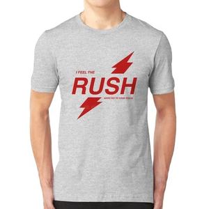 2024 nueva llegada azul claro <span class=keywords><strong>Rush</strong></span> Poppers Vintage Retro camiseta de gran tamaño 100% algodón hombres mujeres azul claro <span class=keywords><strong>Rush</strong></span> Poppers Vintage - Product Image 4