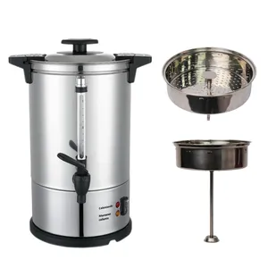 Commercial Hot Water Urn Water Boiler Coffee Urn 30/40 Liters 304ss electric