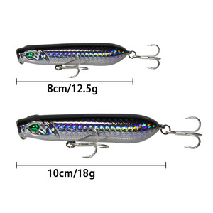 Leurres <span class=keywords><strong>de</strong></span> pêche Topwater crayon <span class=keywords><strong>Popper</strong></span> leurres <span class=keywords><strong>de</strong></span> pêche en plastique, appât crayon <span class=keywords><strong>de</strong></span> marche, <span class=keywords><strong>leurre</strong></span> <span class=keywords><strong>de</strong></span> pêche crayon - Product Image 5