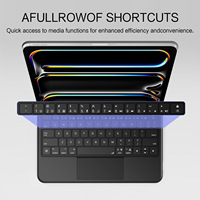 Clavier capacitif sans fil 2,4 GHz avec connexion directe, contrôle exceptionnel, interface USB Type-C pour iPad