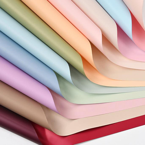 Hàn Quốc Polyester Không Thấm Nước In Ấn Bó Hoa Giấy Gói Hoa Bao Bì Lưới Hoa Gói Lưới - Product Image 3