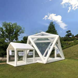 Tente portative de camping de PVC de pièce mobile gonflable extérieure de maison de bulle de ciel étoilé à <span class=keywords><strong>louer</strong></span> - Product Image 2