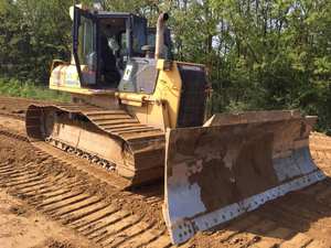 Bulldozer usado D155 del origen de Japón del dormilón del tractor sobre orugas de Komatsu D60 en venta - Product Image 3
