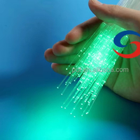 Cable de Fibra Óptica LED PMMA de 2.5mm de Calidad Premium, Resistente al Agua, con Certificación CE y RoHS, para Iluminación y Decoración de Escenarios