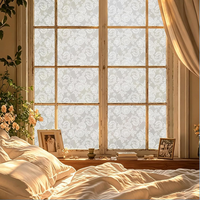 Film de protection de vitre en PVC statique sans colle, anti-UV, opaque, décoratif, pour cuisine, salon, appartement