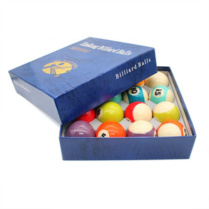 ชุดลูกบิลเลียดเรซิ่นแข็ง ขนาดใหญ่ ซินคัง 8A 2-1/4 นิ้ว 57.2 มม. - Product Image 3
