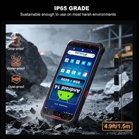 Terminal portable Google PDA 2026 8 cœurs 6+64 Go Écran tactile HD 5,5 pouces Android 14 Scanner 1D/2D 6000 mAh NFC WIFI 4G Stock Express