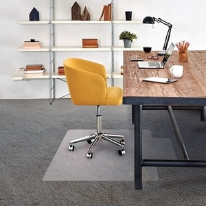 آلة صنع شفافة مكتب كرسي منزلي حصيرة للأرضيات الصلبة - Product Image 1