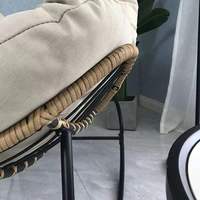 Fauteuil de relaxation pivotant pour intérieur, chambre et balcon, fauteuil nid d'oiseau, canapé paresseux tendance