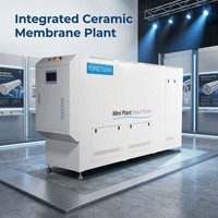 Système de purification d'eau RO industriel miniature YONG GUAN avec filtre à membrane céramique 50L-350L/heure 220V