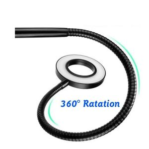 Perles de lampe réglables 48 pièces 6 pouces <span class=keywords><strong>Selfie</strong></span> Ring Light avec lampe de téléphone 360 support flexible rotatif pour l'intérieur - Product Image 5