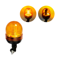 Feux de signalisation 12 watts, tension de fonctionnement : DC12-24V, type de montage monopolaire, IP67, couvercle en PC, base en ABS, lampes pour chariot élévateur