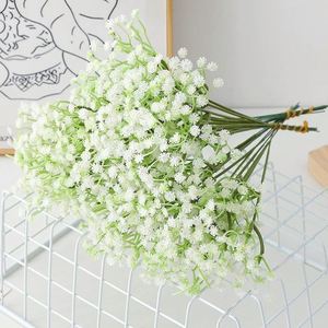 Flor Artificial de Tacto Real, Gypsophila de PVC de Alta Calidad para Decoraciones de Hogar y Bodas, Flores Simuladas - Product Image 4