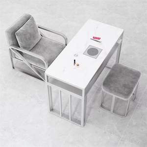 Aspiradora para Mesa de Manicura, Combinación Económica de Mesa y Silla Individual, Doble o Triple para Manicura - Product Image 4