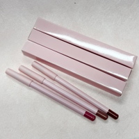 Crayon à lèvres crémeux rose mat végétalien à marque privée