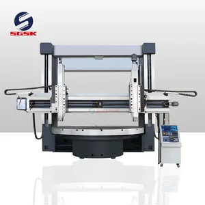 Hai cột CNC dọc ck5240 Đường kính quay 4000mm