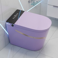Vente en gros de toilettes intelligentes Elite One Piece avec siège chauffant, eau chaude instantanée, toilettes électroniques intelligentes pour suites d'hôtels haut de gamme