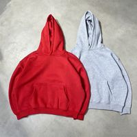 Sweat-shirt à capuche unisexe en molleton épais à manches longues, personnalisable