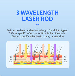 Équipement de beauté à usage commercial à semi-conducteurs haute puissance 808 nm, appareil d'épilation au laser diode 800 W, rajeunissement de la peau, utilisation en salon - Product Image 4