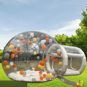 Ball Pool Commercial Inflatable Bubble House For Kid Big Cheap Bounce House Jumper Bouncy Jump Castle Bouncer Large Chin