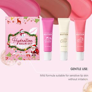 Kit de baumes teintés aux fruits 39g en gros, logo personnalisé, cire d'abeille biologique hydratante, Saint-Valentin - Product Image 2