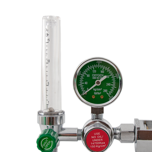 Regolatore medico di ossigeno CGA870 a parete regolatore di ossigeno medico con umidificatore - Product Image 3