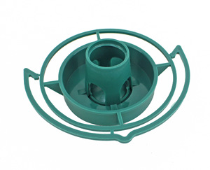 Mangeoire à oiseaux suspendue vert foncé en plastique, mangeoire automatique portable pour oiseaux, accessoires d'alimentation pour jardin extérieur, balcon - Product Image 4