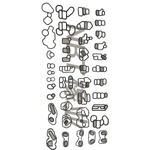 Junta de Sellado de Filtro 15815-R70-A01 para Válvula Solenoide Honda VTEC, Material NBR, Pieza Estándar - Product Image 4