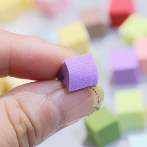 100 पीसी 1 सेमी मिनी सॉफ्ट स्पंज नाखून कला उपकरण वर्ग सफेद रंगीन diy ग्रेडिएंट नाखून कला पकड़ पेन मैनीक्योर उपकरण - Product Image 6