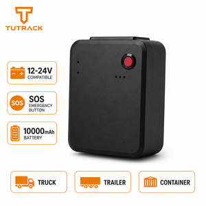 Geniş Araç Aküsü 12-24V SOS Acil Durum Düğmesi 10000mAh Uzun Ömürlü Pil Kamyon Treyler Konteyner Manyetik GPS İzleyici - Product Image 1