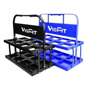 스포츠 물병 8 팩 접이식 플라스틱 홀더 접이식 8 병 캐리어 - Product Image 5