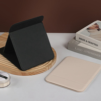 Miroir de maquillage de voyage portable avec logo en relief personnalisé miroir de poche en cuir PU de haute qualité pour femmes boîte unique bas quantité minimale de commande