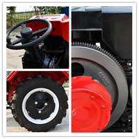 Tracteur Agricole Mini 4x4 Économique et en Super Promotion, Petit Tracteur à Quatre Roues avec Outils Agricoles, Motoculteur 4x4