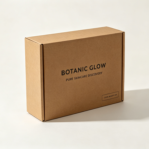 DTC Beauty Packaging Custom Self-locking Mailer <b>Box</b> Subscription <b>Box</b> Matt Lamination for Cosmetics Skincare Corrugated Shipping - Product Image 1