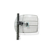 Antenne parabolique puissante 20dBi pour extérieur, 824~960 MHz, en alliage d'aluminium, connecteur N-femelle, zones éloignées, déserts, communication