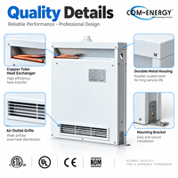 Refroidisseur d'air compact Com-Energy Evaporator-Wine E avec ventilateur à flux croisé à faible bruit pour armoires à vin et réfrigération