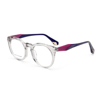 Lunettes 2025 Montures Optiques Exquises Rondes Épaisses Lunettes de Vue Mode Casual Modèles Designer Acétate Lunettes Femme
