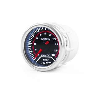 Medidor de Temperatura de Escape de 2 Pulgadas (52 mm) con Acabado de Espejo, Luz Blanca, Mecánico, 12V, Universal - Product Image 1