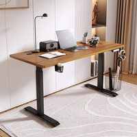 Bureau d'ordinateur pliable et convertible en métal, avec panneaux modulaires, grille effaçable à sec, éclairage LED sur les bords, table compacte pour ordinateur portable