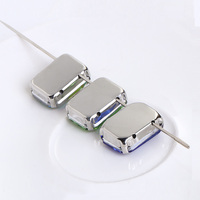 Fabrik 6 X8Mm 10 X14Mm 13 X18Mm 18 X27Mm Rechteckiges Kristallglas Strass Nähen Strass Stein Silber Klaue DIY Kleidung Zubehör
