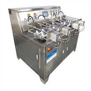 <span class=keywords><strong>Machine</strong></span> de remplissage automatique d'<span class=keywords><strong>eau</strong></span> <span class=keywords><strong>gazeuse</strong></span> au CO2 certifiée ATEX avec composants PLC, applications chimiques et alimentaires - Product Image 3